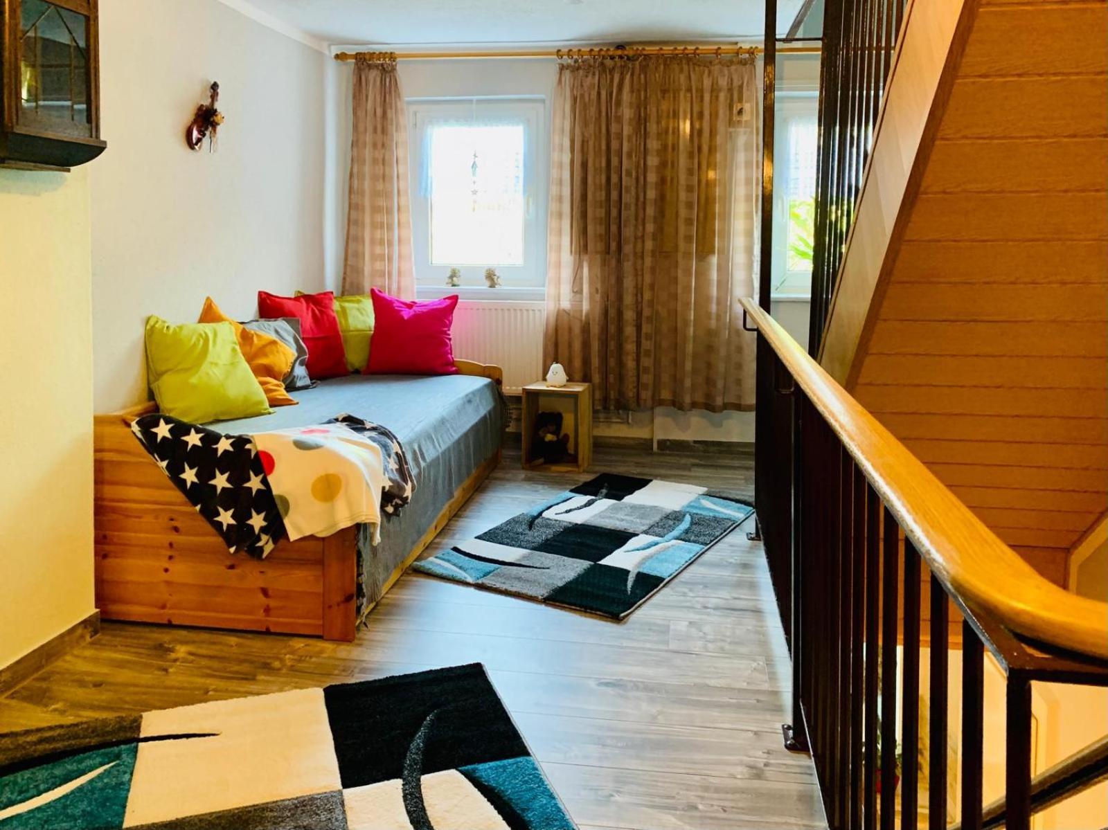 Ferienhaus Zittau Oberlausitz & Ferienwohnung Am Hamann Berg Buitenkant foto